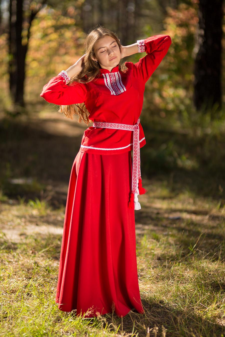 Underwear Women in Slavic costumes in Londrina