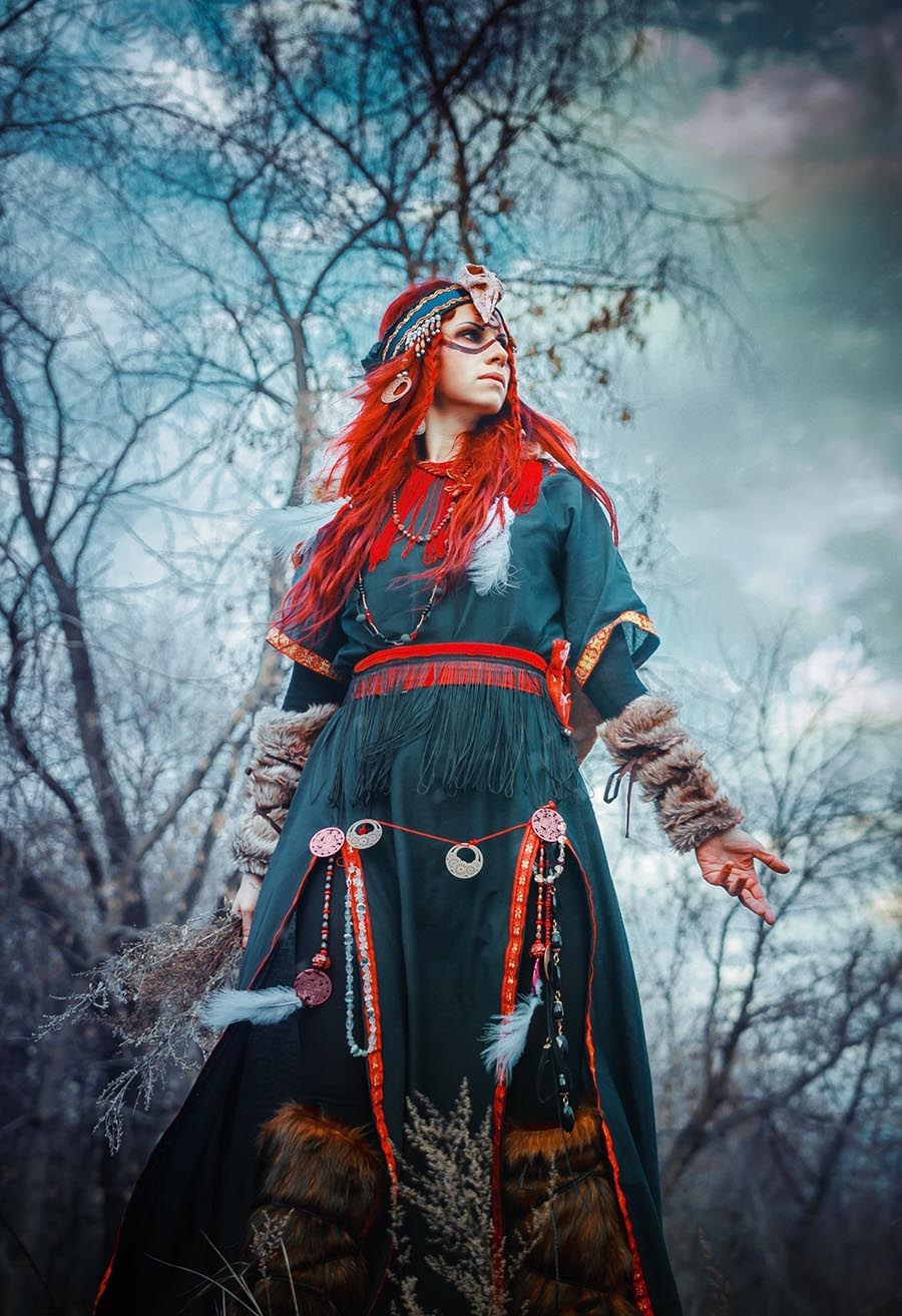 Girls in Slavic costumes underwear in Londrina