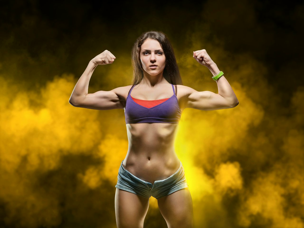 Athletic girls in Londrina